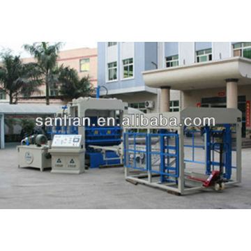 Cement block making machine